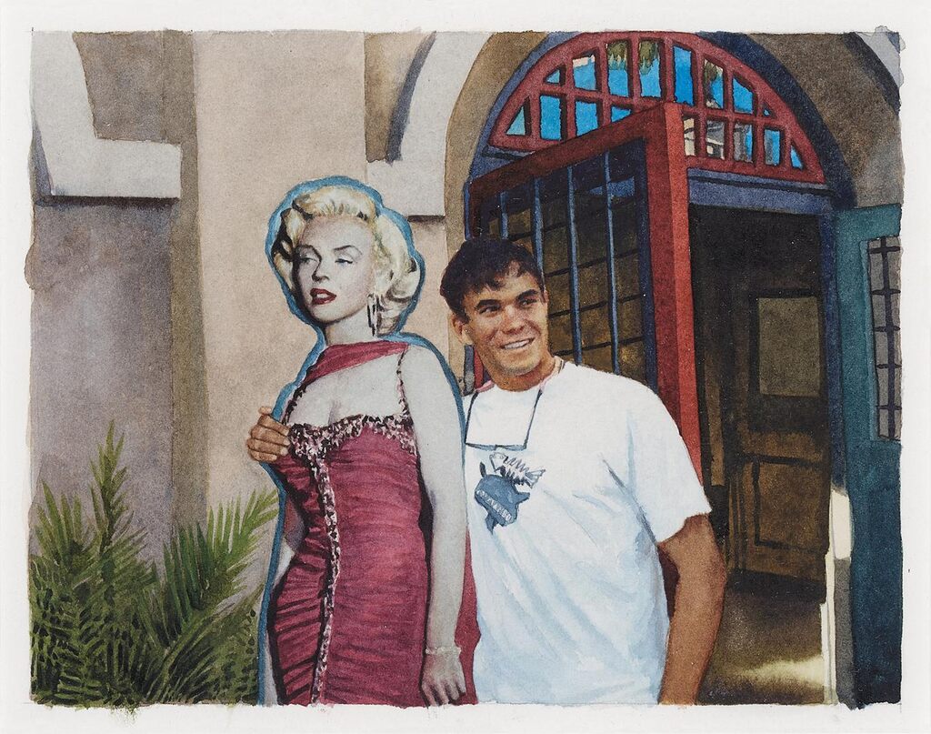 Untitled (Nick w/ Marilyn Monroe)
