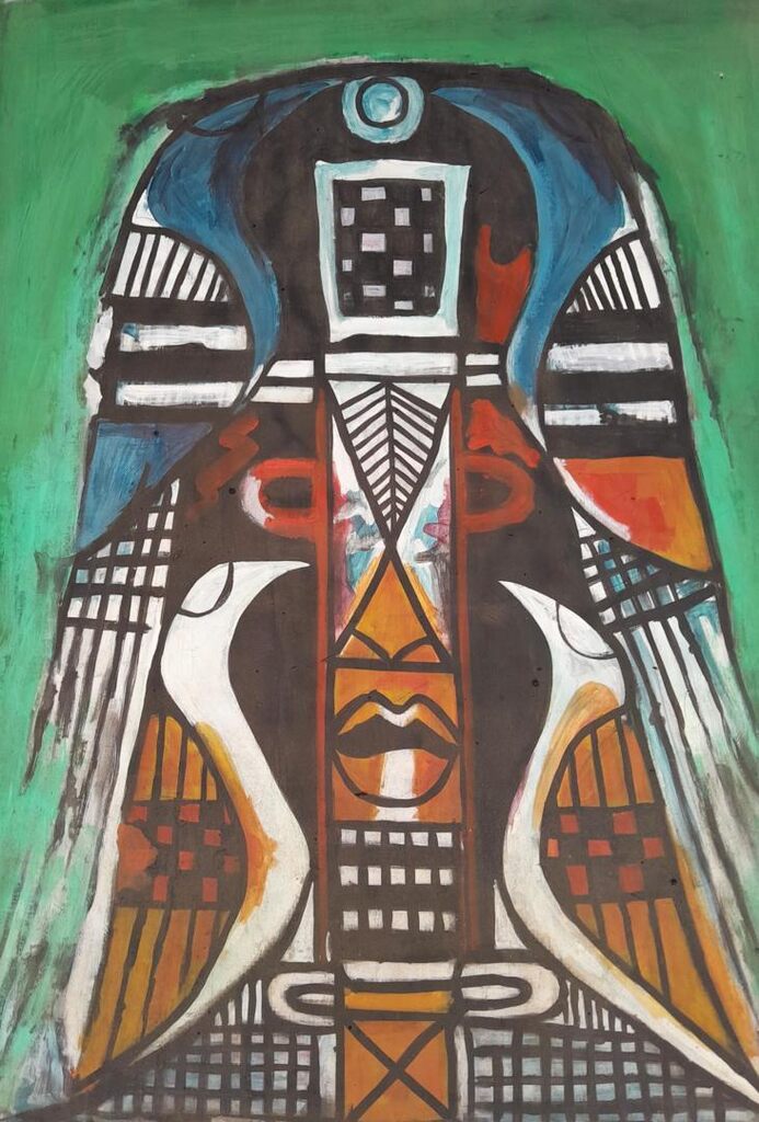 Four Bird Mask I