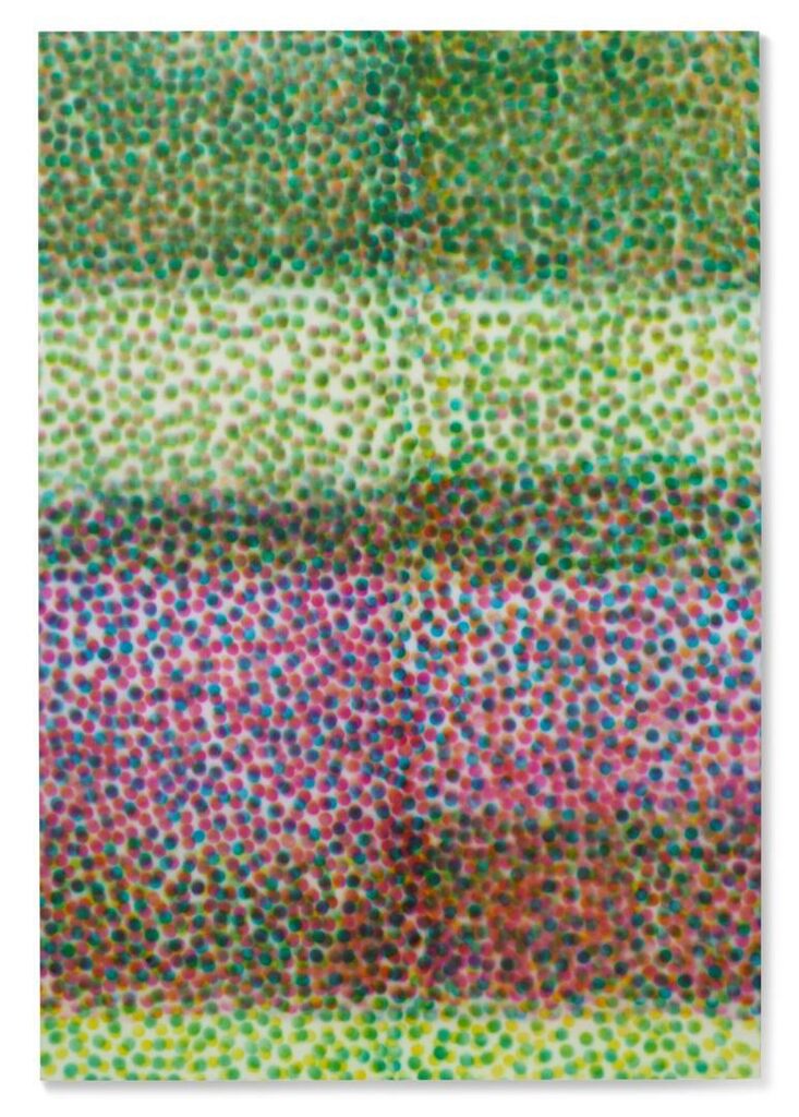 Inkjet painting #11 (8 color ink, variation)