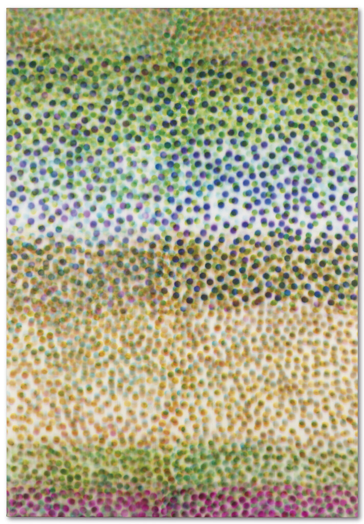 Inkjet painting #16 (8 color ink, variation)