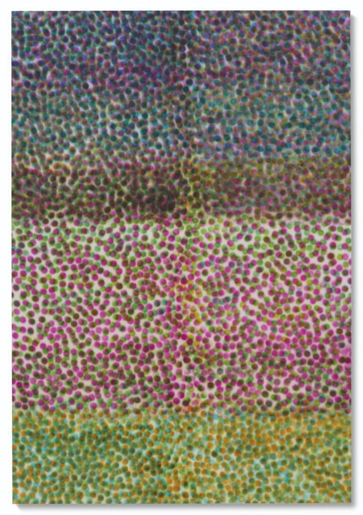 Inkjet painting #12 (8 color ink, variation)