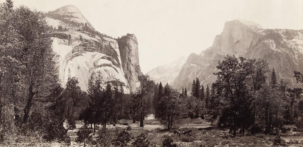The North Dome, Royal Arches, and Washington Column / The South Dome Yosemite