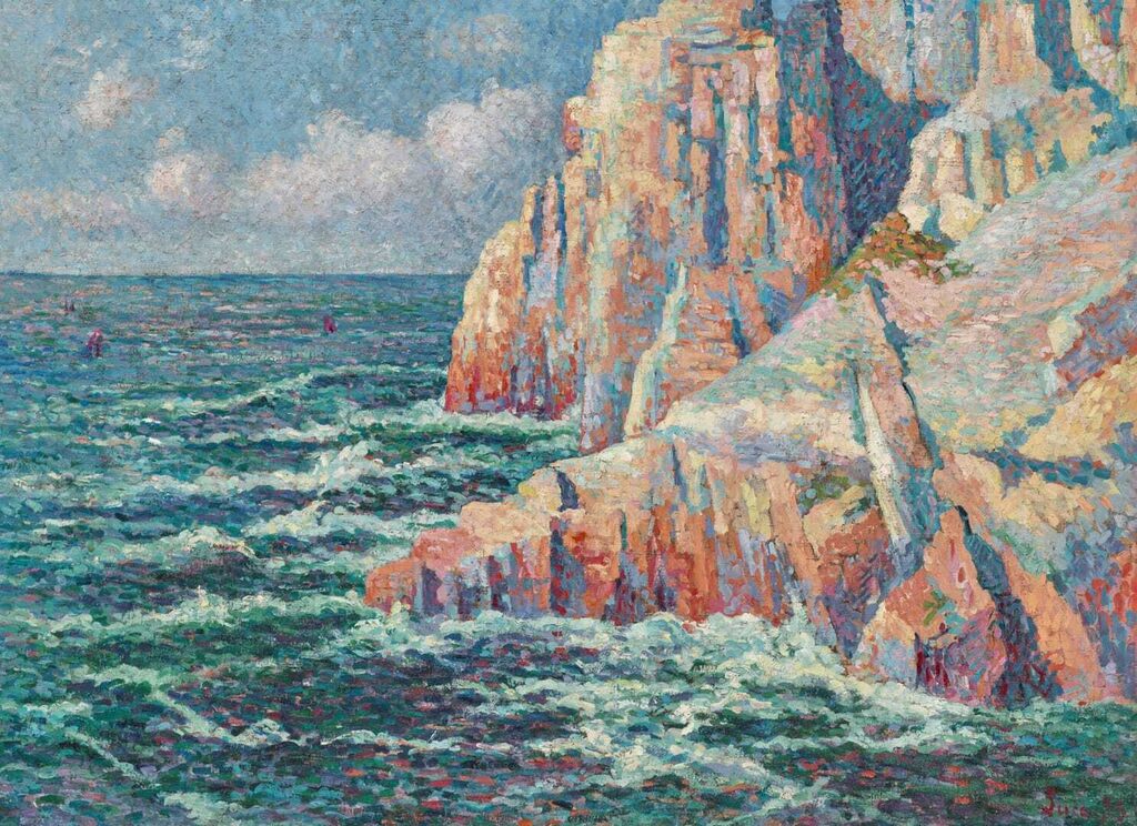 Rochers dans la mer