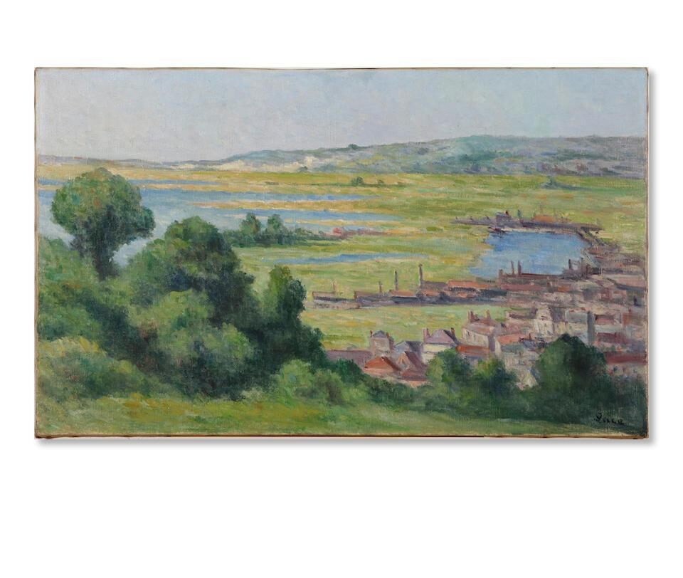 Environs de Honfleur, les usines