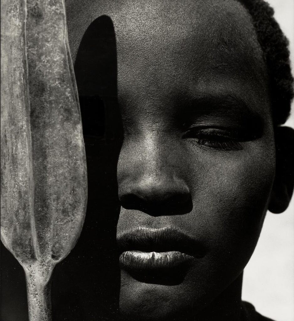'"Loriki with Spear", Africa'