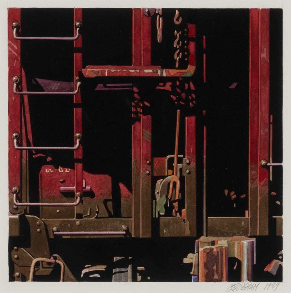 Rolling Stock Series, Study: No. 17, For Buddy-Composition with Ladder