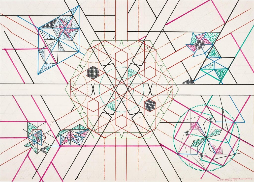 A Drawing (Variations on a Hexagon)