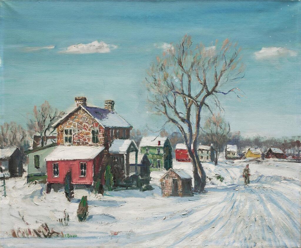 Winter Near Sellersville, Pennsylvania