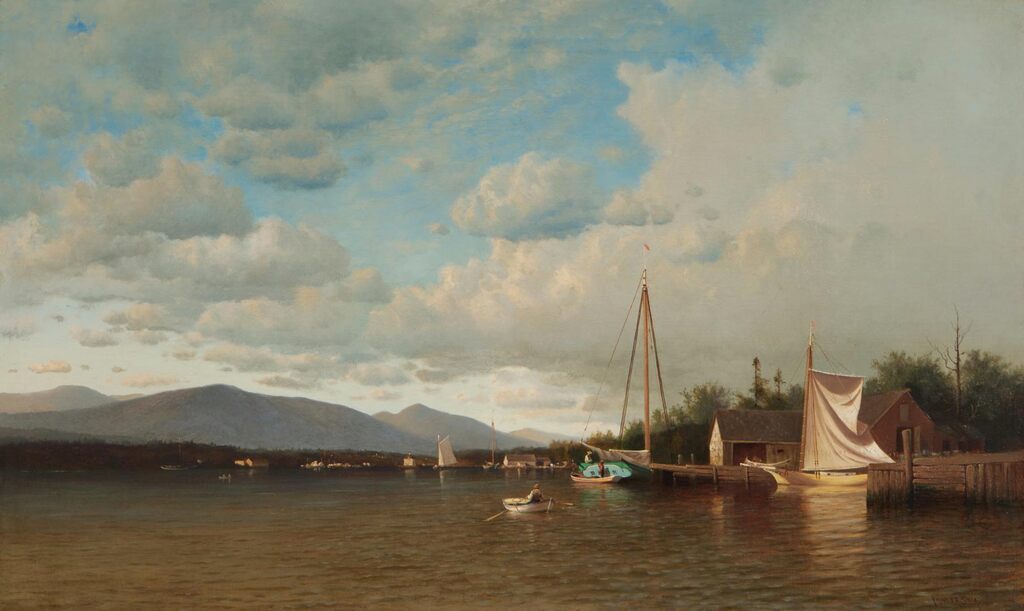 The Catskills from the Hudson