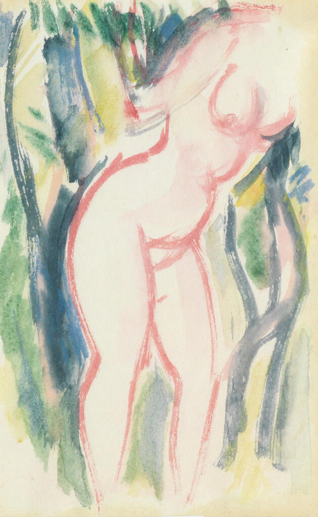 A pair of nude studies largest