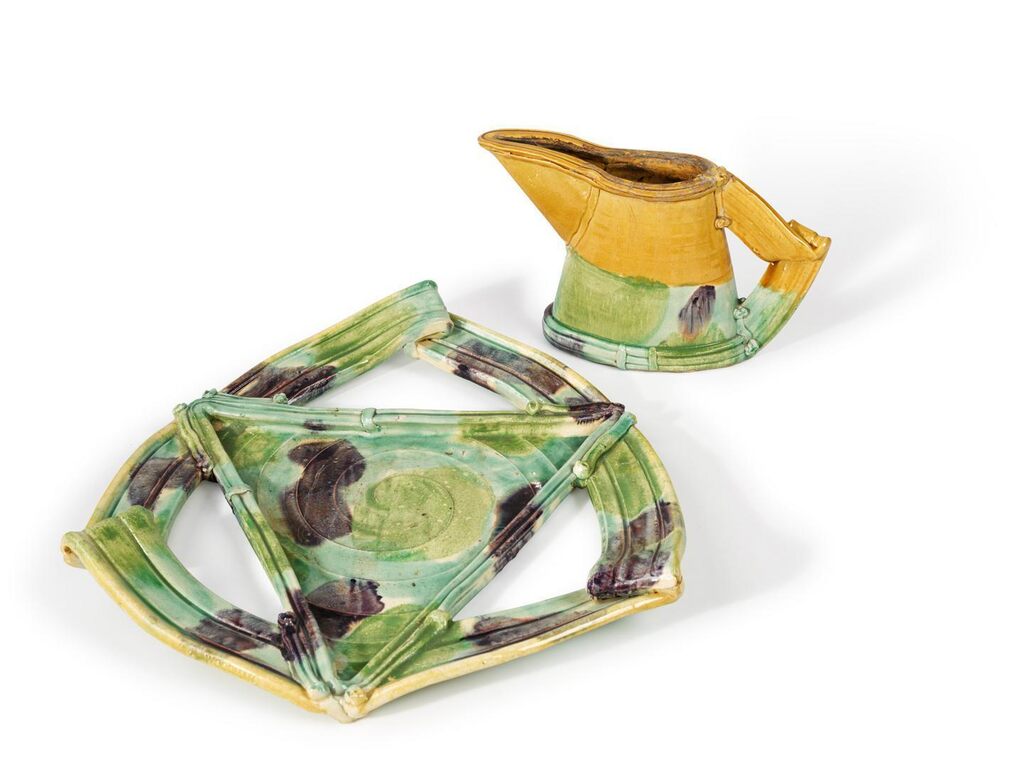 Improbable Tray and Pitcher