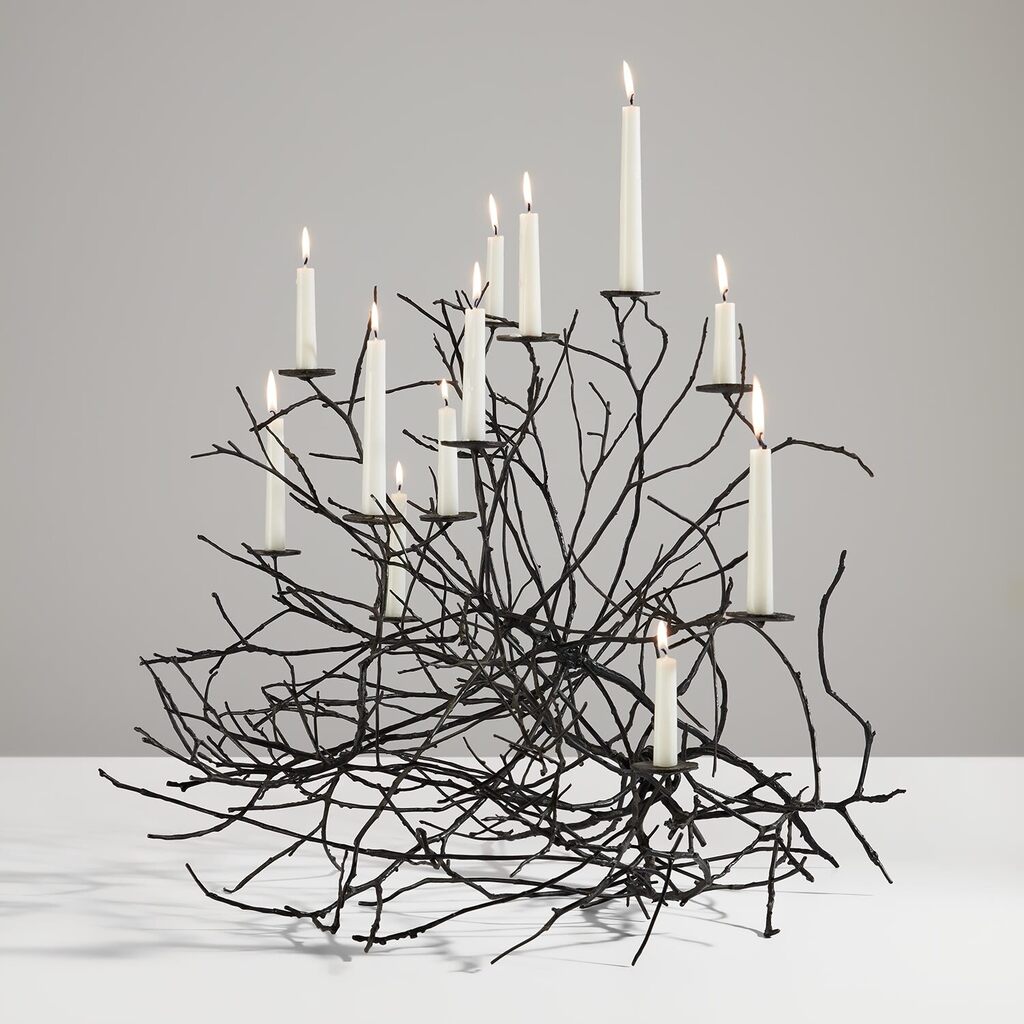 Unique "Burning Bush 21" candelabra