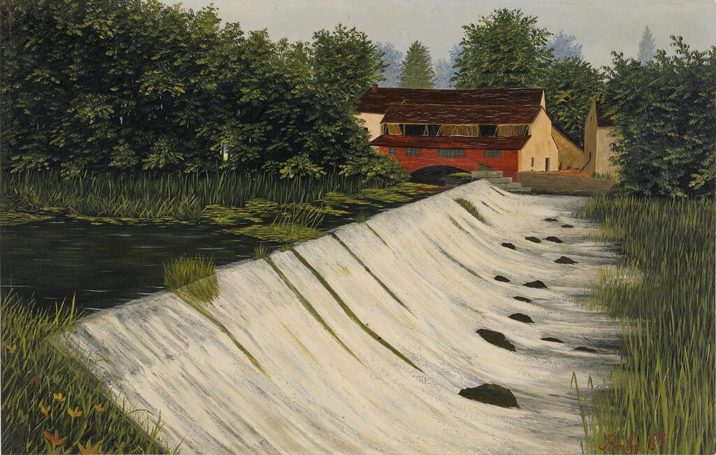 Le Barrage de Chablis: l'Ancien Moulin
