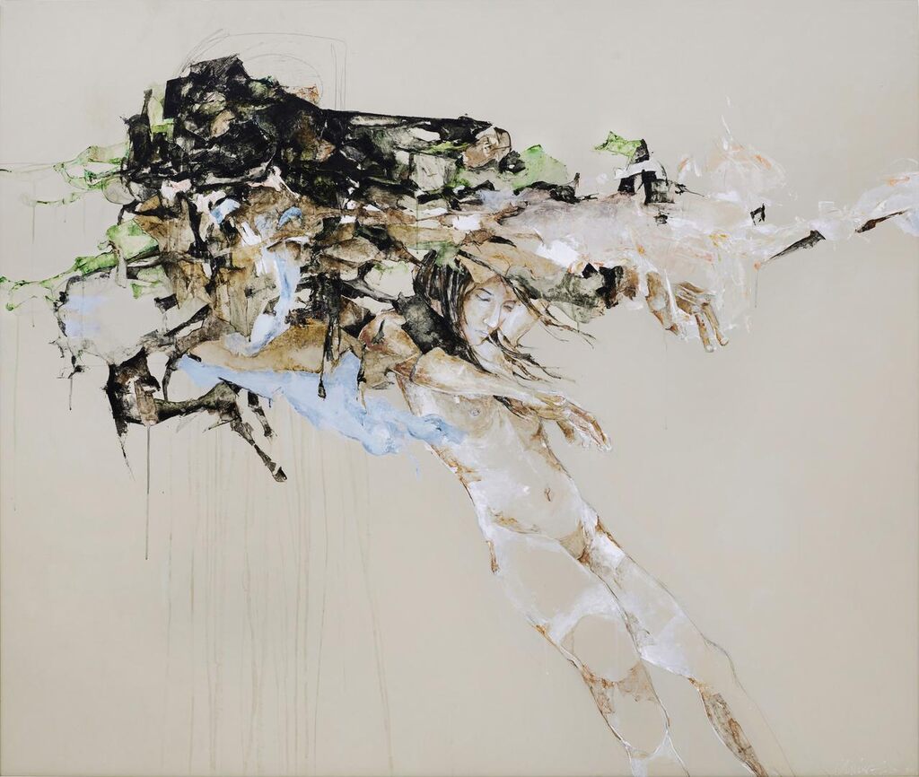 Christine Ay Tjoe, Diangkat Pemandangan (Lifted by Landscape)