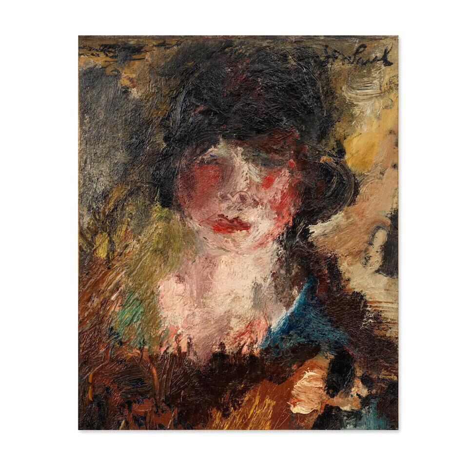 Portrait de femme au chapeau cloche