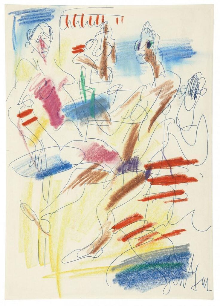 I. Bathers n°2'; II. Rider