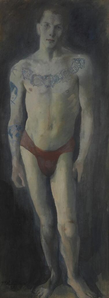 Tattooed Man: Portrait of Charles Levinson
