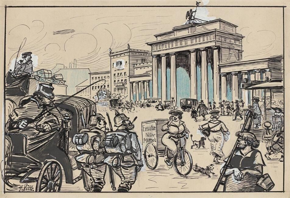 At the Brandenburg Gate