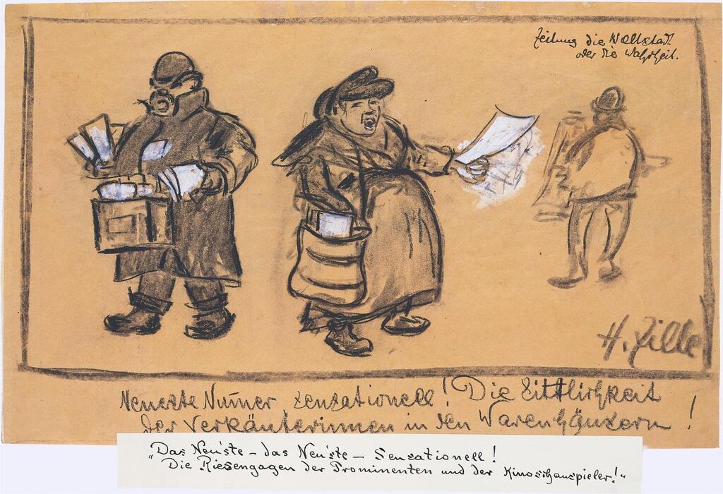 ”Zeitung die Weltstadt oder die Wahrheit”