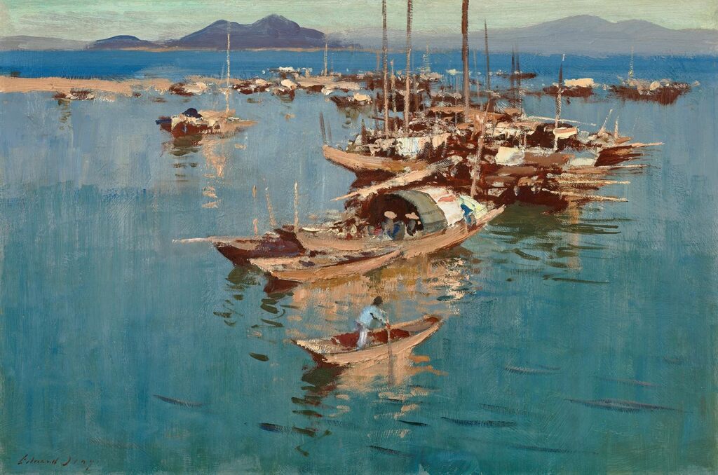 Sampans at Tai Po