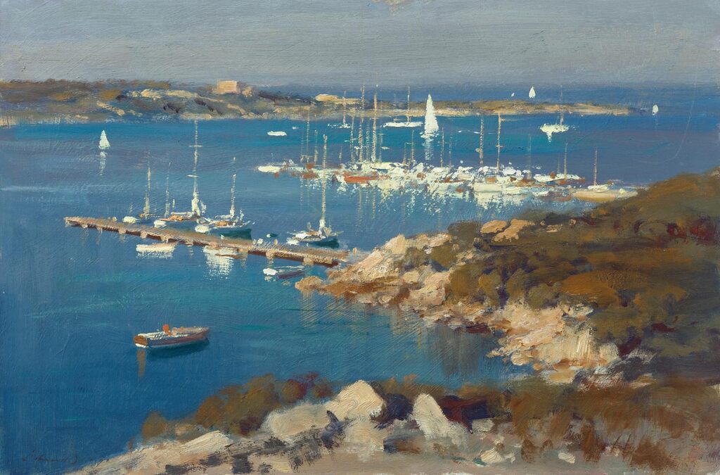 Yachts in Cervo Bay - Sardinia