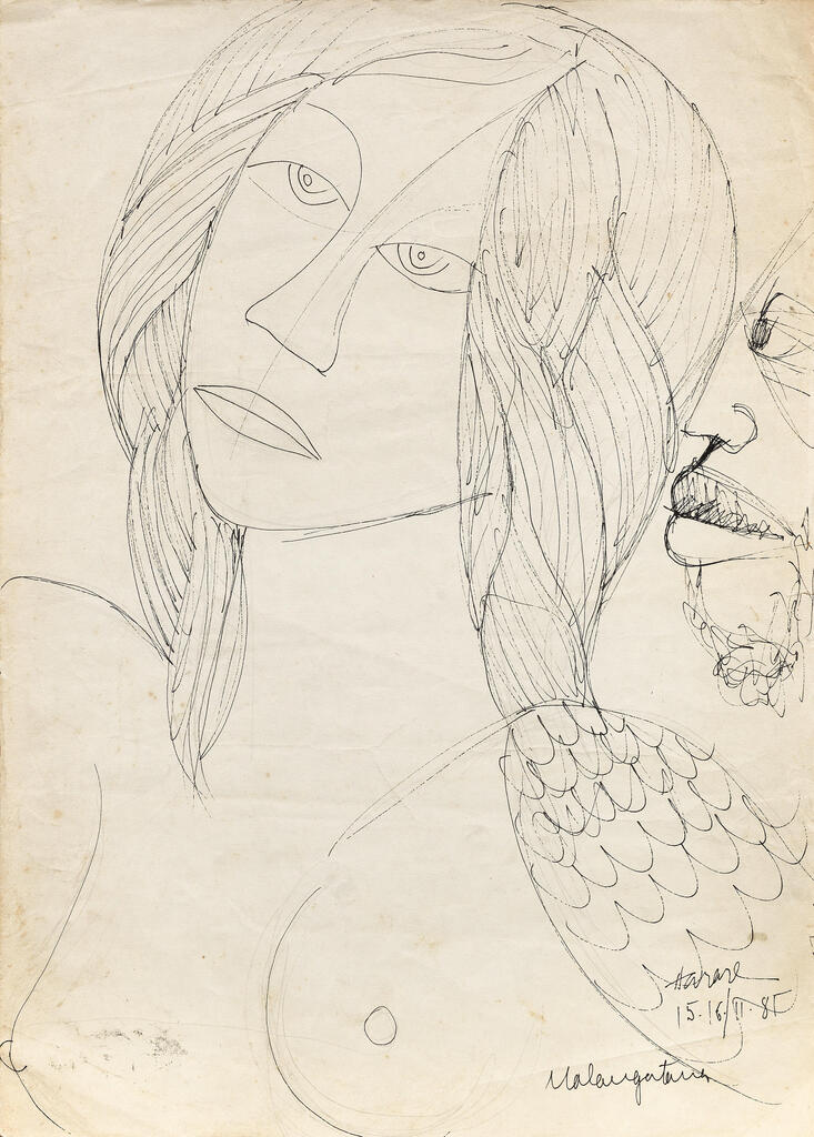 Two studies and an illustrated letter (i-iii)