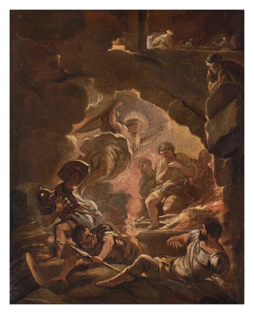 Shadrach, Meshach, and Abednego in the Furnace