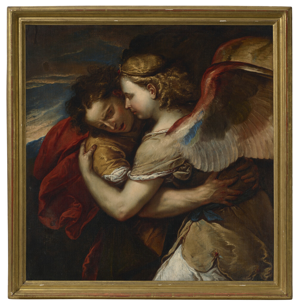 Jacob wrestling the Angel