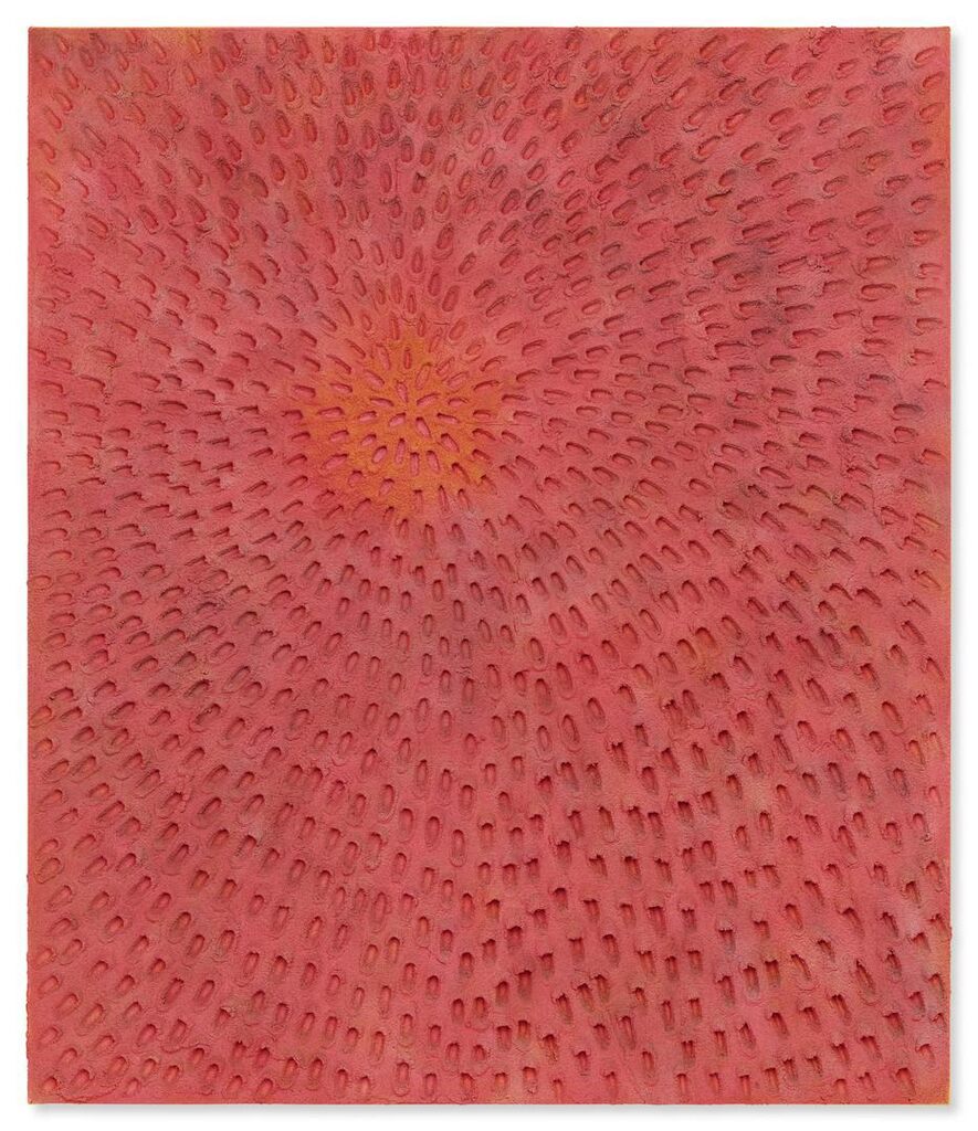 Point (Pink Sand SF #4C Mandala, Orange Ground)