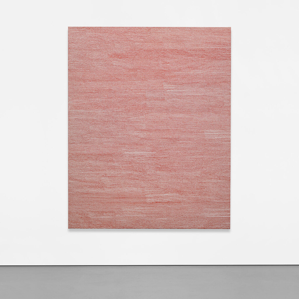 Untitled (Field SF #2F, Red and Lilac)