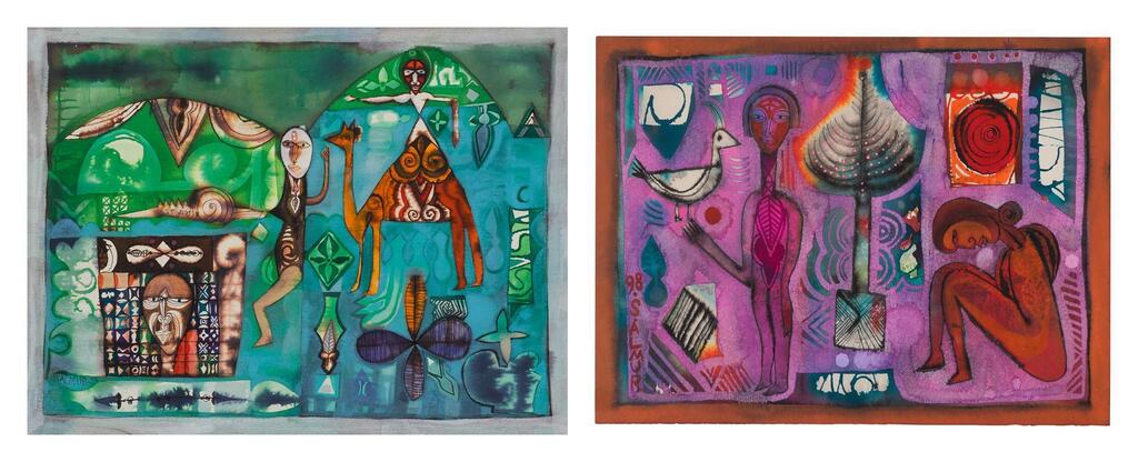 Untitled XVI and Untitled IX