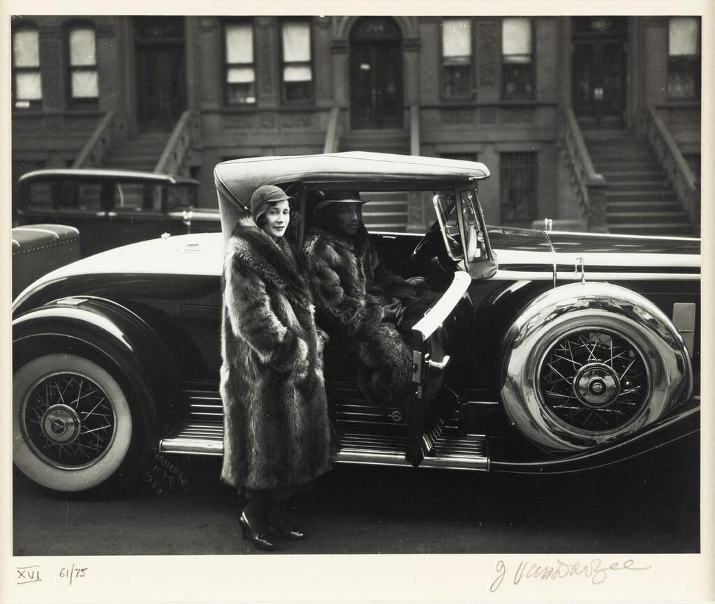 Couple, Harlem (Couple in Raccoon Coats), from the portfolio Eighteen Photographs, 1932