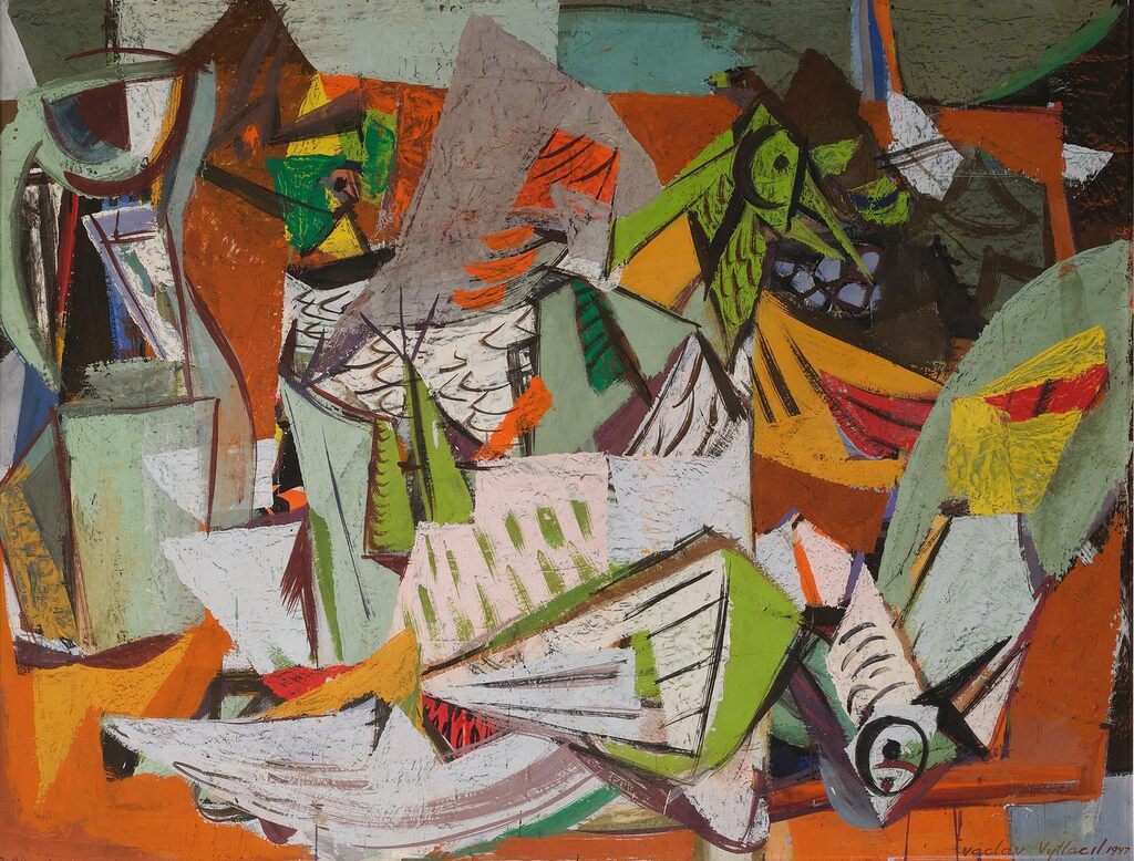 Composition with Birds