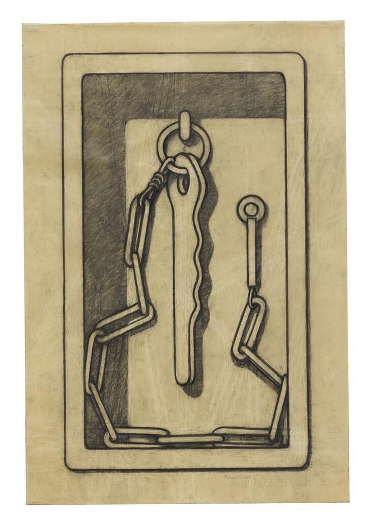 Zeichnung zu der verhinderte Apostel (Drawing for Prevented Apostle)