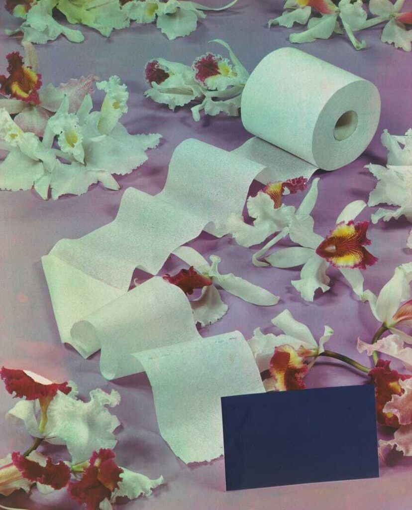 Untitled, Toilet Paper Advertisement