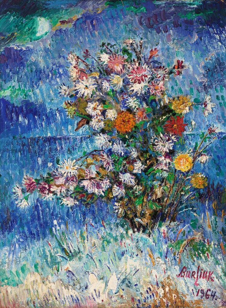 Flowers in the Snow
