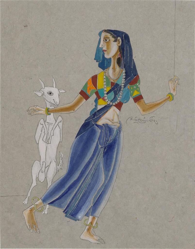 Untitled (Girl with Goat)