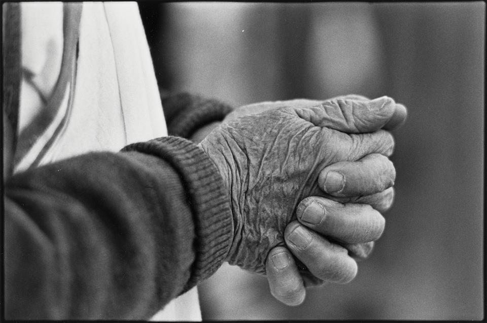 Mother Teresa, Hands in Prayer; and Mother Teresa's Feet, Calcutta