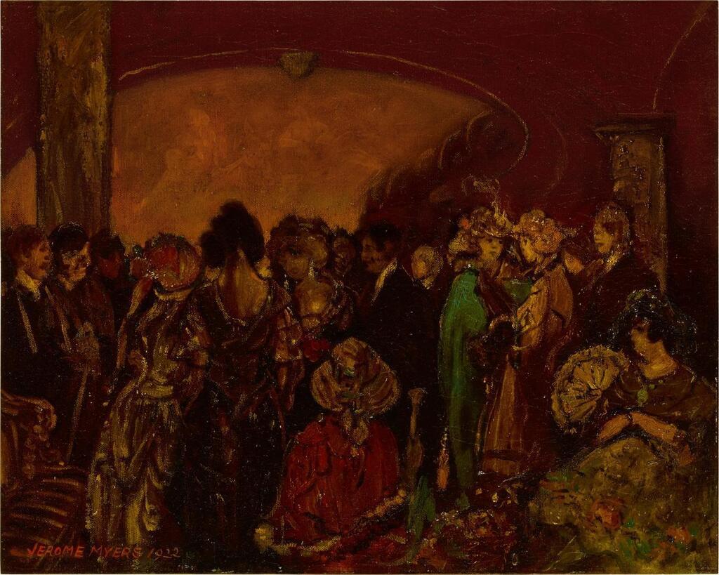 Theatre Lobby, Intermission