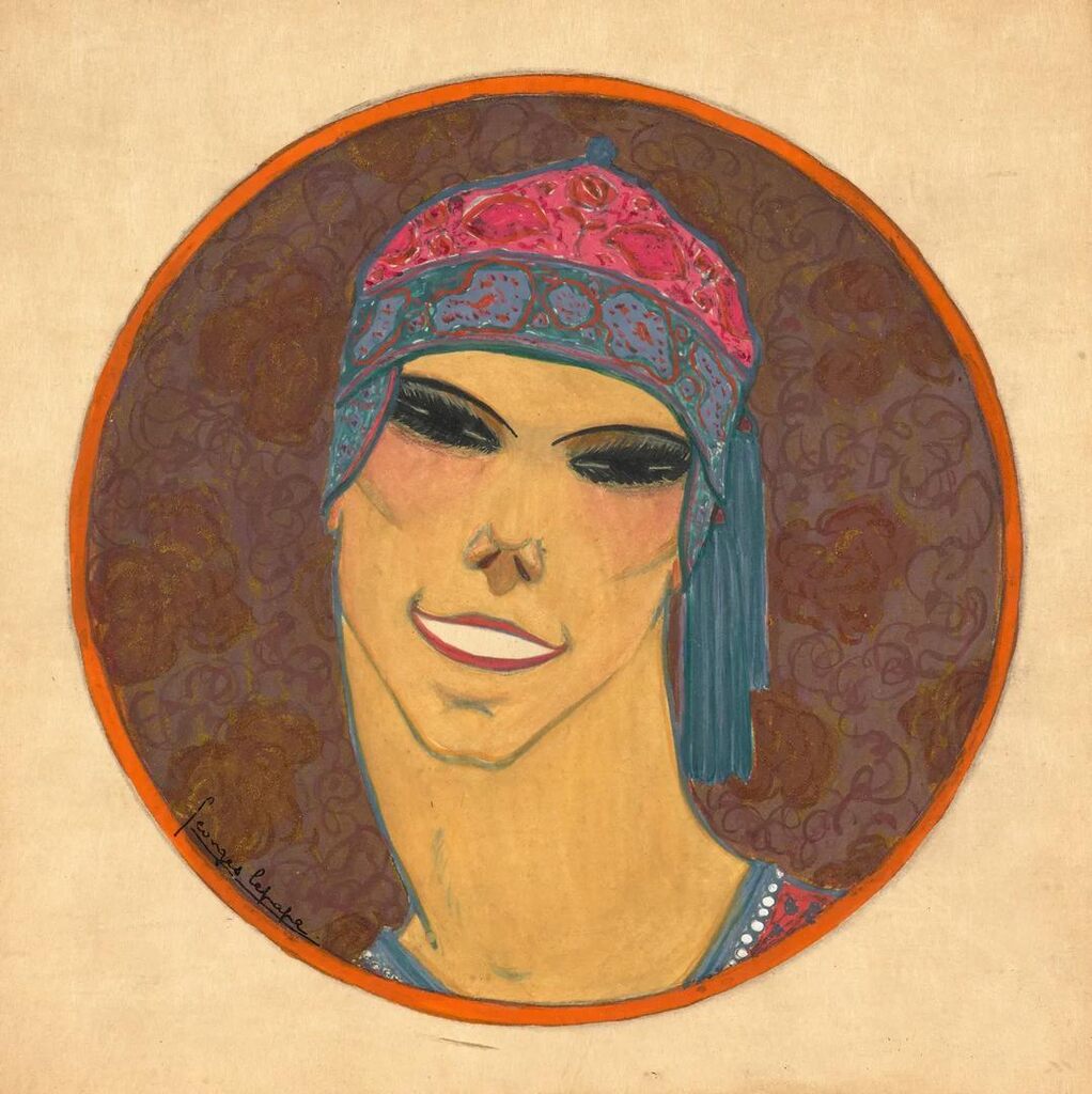 Portrait of the dancer Vaslav Nijinsky (1889-1950)