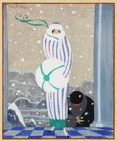 Etude pour "Dans la neige"