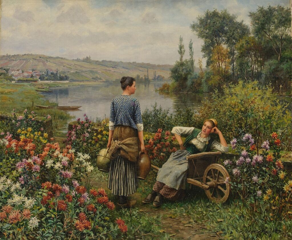 The Garden by the River, Vetheuil