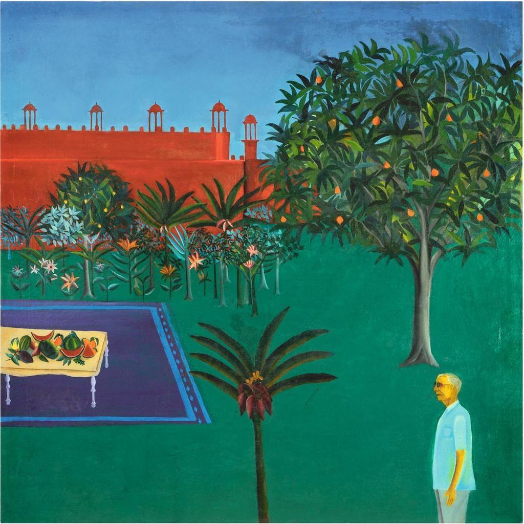 PORTRAIT OF SHRI SHANKERBHAI V. PATEL NEAR RED FORT