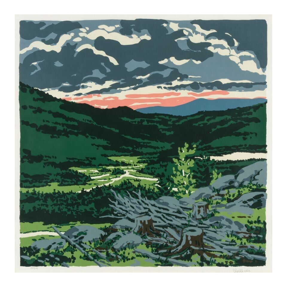 Brigg's Meadow, from Landscapes: A Portfolio of Six Works