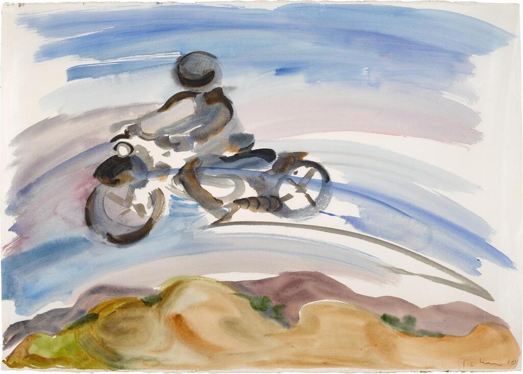 Motorbike in the Sky
