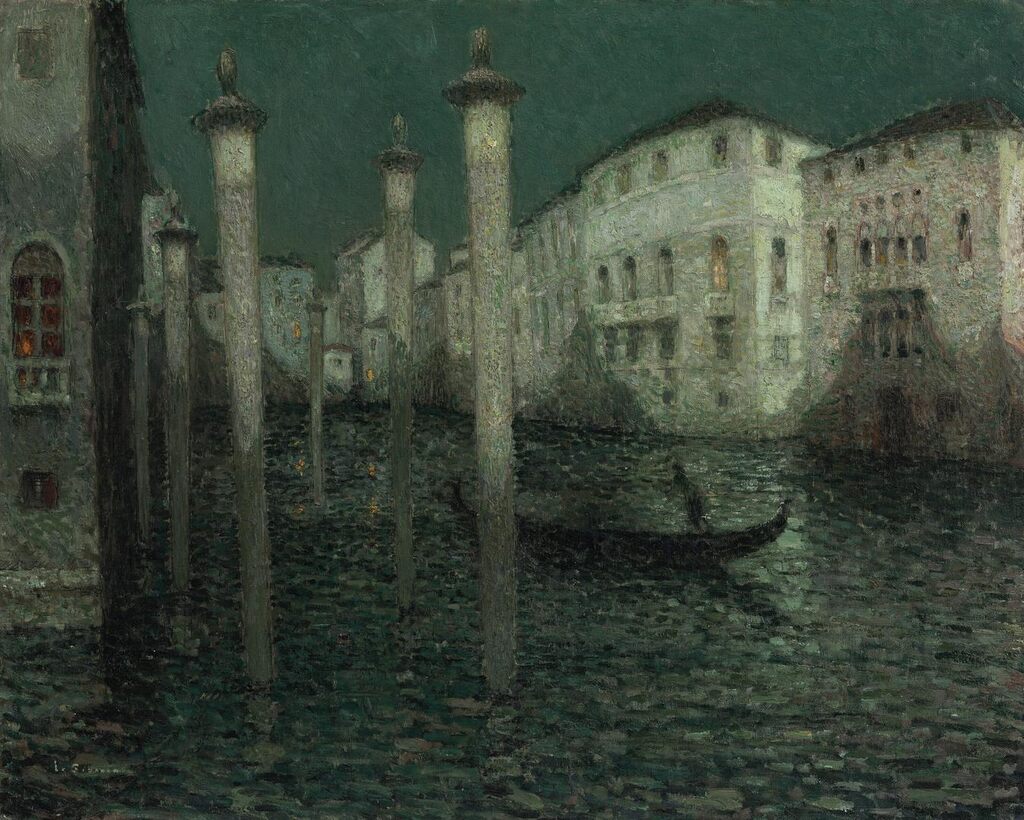 Henri Le Sidaner, Le Grand Canal, Venise