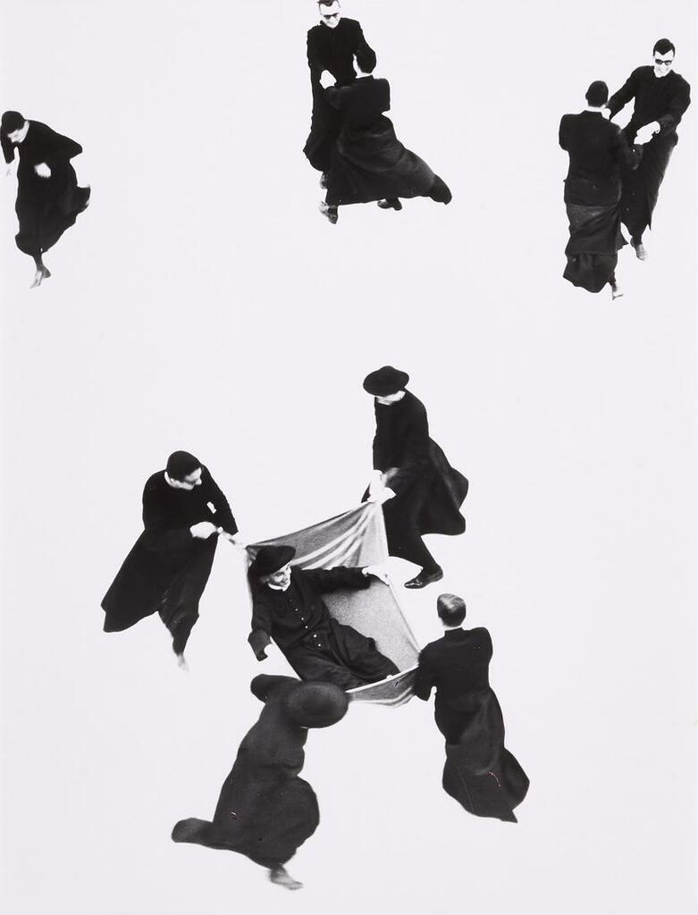 Pretini (Young Priests), No. 71 (from Io non ho mani che mi accarezzino il volto)