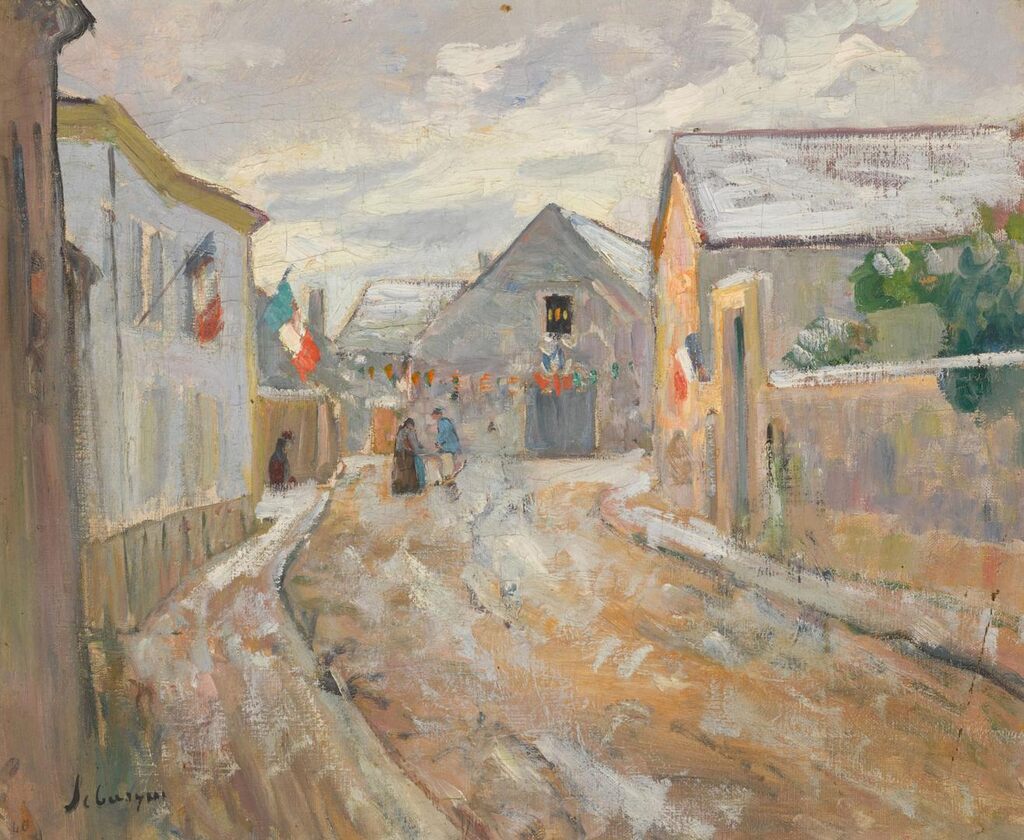 La Rue pavoisée