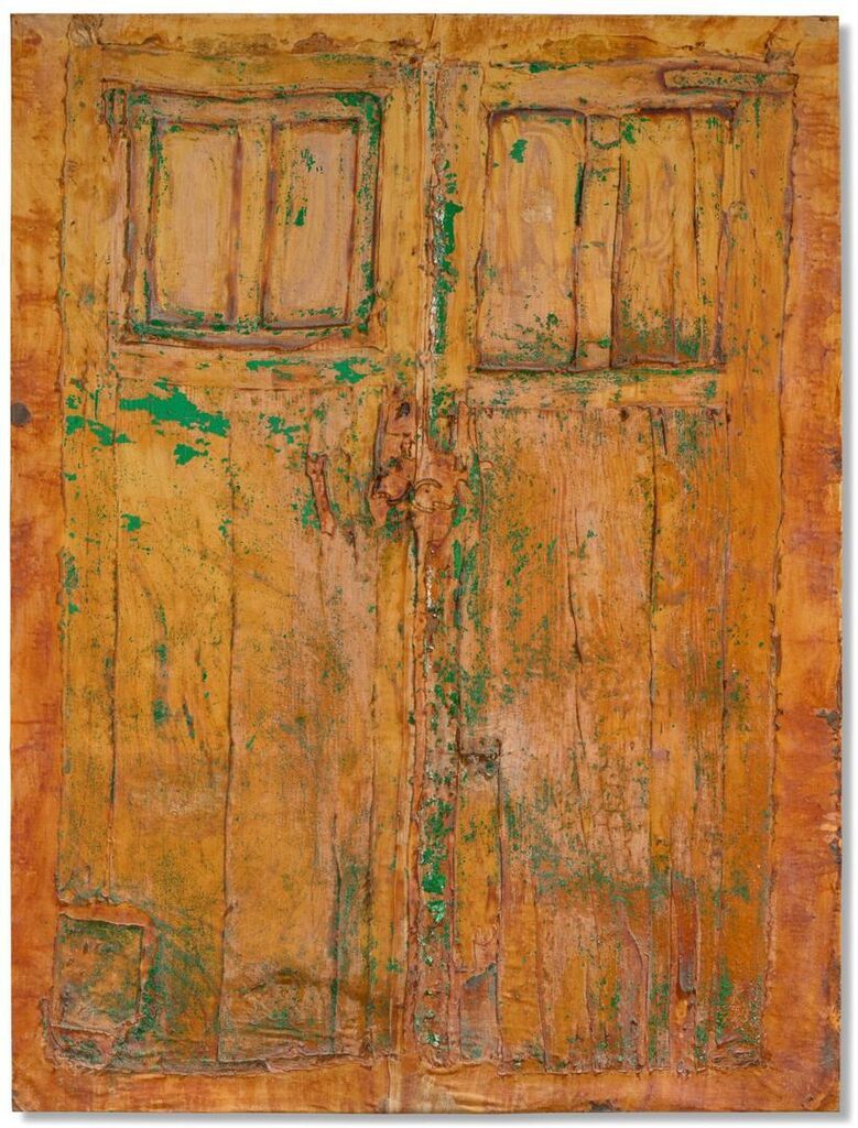 Puerta Marron Grande