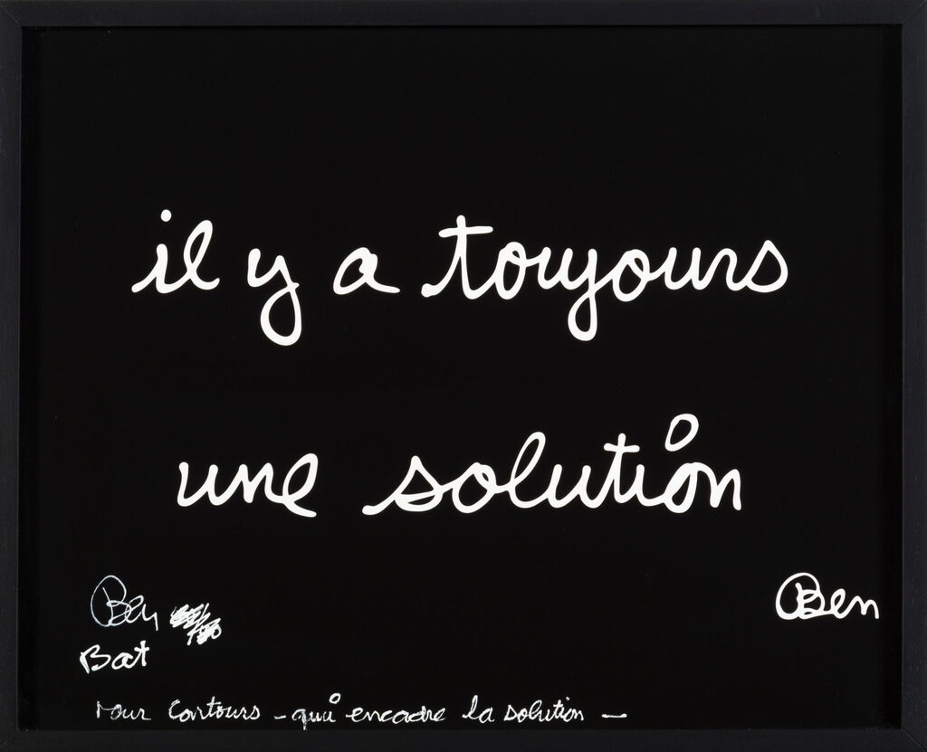 Il y a toujours une solution
